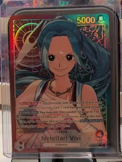 Nefeltari Vivi Alt Art Leader English One Piece EB03 Heroines Booster Edition - Image 3