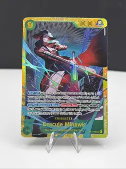 One Piece Dracule Mihawk - OP14-119 SEC - THE AZURE SEA'S SEVEN - TCG English - Image 1