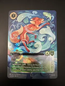 Disney Lorcana - Tod - Knows All The Tricks - winterspell- Enchanted -230/204 - Image 1
