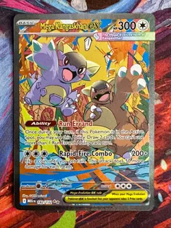 Mega Kangaskhan ex 182/132 Me01: Mega Evolution Holo Pokemon Card - Image 1