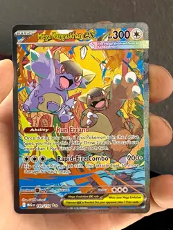 Mega Kangaskhan ex 182/132 Me01: Mega Evolution Holo Pokemon Card - Image 3