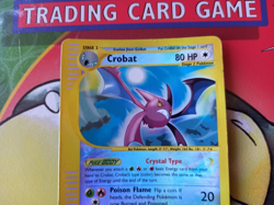 Crystal Crobat 147/144 Skyridge Reverse Holo Rare Pokemon Card - Image 3