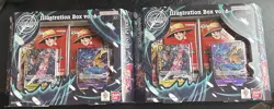 2 X Bandai Trading Card Games One Piece Illustration Boxes Vol 6 In hand Sealed - Image 1