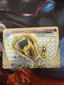 Wobbuffet Break XY155 Black Star Promo Card - Image 1