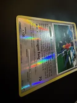 Pokemon TCG Garchomp Reverse Holo Card 9/123 Mysterious Treasures 2006 NM - Image 3