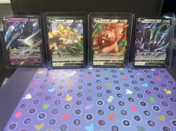 Lot of 4 Pokemon V Cards Lp+. Greedent V, Regigigas V, Corviknight V, Necrozma V - Image 1
