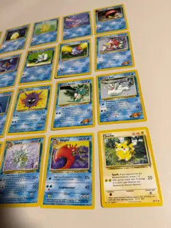Pokemon OG 20 Card Bulk Lot NO DUPLICATES LP-NM RARE WOTC Vintage Original j - Image 4