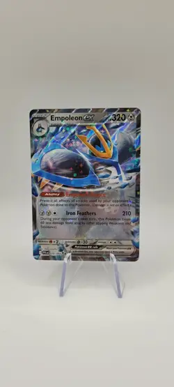 Pokemon TCG: Empoleon ex 070/094 Phantasmal Flames Double Rare Holo Card- NM - Image 1
