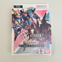 SEALED NEW Gundam TCG Card Game Flash of Radiance Starter Deck (ST08) - Image 1