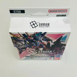 SEALED NEW Gundam TCG Card Game Flash of Radiance Starter Deck (ST08) - Image 3