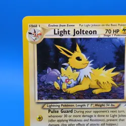Pokemon Card - Light Jolteon Neo Destiny 48/105 Uncommon Non Holo 1 owner!! - Image 2