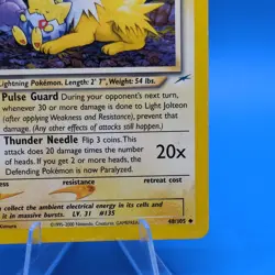 Pokemon Card - Light Jolteon Neo Destiny 48/105 Uncommon Non Holo 1 owner!! - Image 5