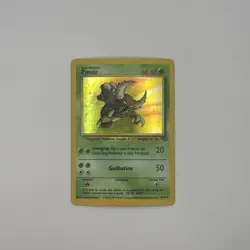 Pinsir 9/64 Pokemon Jungle Unlimited Holo Rare Card WOTC HP - Image 1