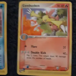 Combusken Ex Ruby & Sapphire Set 27/109 Pokemon Card - Image 1
