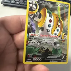 REGIGIGAS Full Art POKEMON Foil Holo 2015 Black Star XY82 Trading Card TCG - Image 3