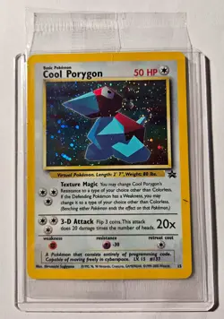 Pokemon TCG Card - Cool Porygon Promo Black Star #15 (NEW, SEALED!!) - Image 1