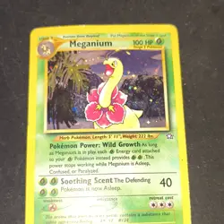 Meganium 100 HP Holo Rare Neo Genesis Pokemon Card 10/111 2000 - Image 1