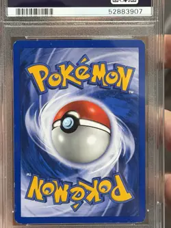 DOUBLE SWIRL Pokemon Card Neo Genesis Holo Slowking #14 PSA 6 NM - Image 5