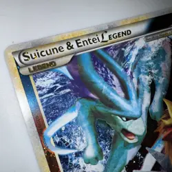 Pokemon TCG Unleashed Suicune and Entei Legend Top 94/95 Holo Card Lp+ - Image 3