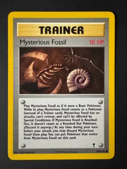 Pokemon Trainer Mysterious Fossil Common Card #109 Legendary Collection 2002 - Image 1