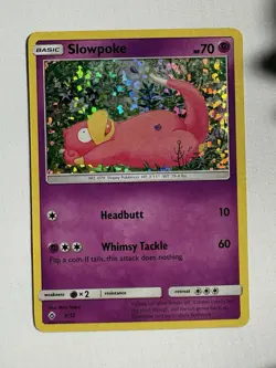 Pokemon Slowpoke 005/012 McDonald's 2018 Holo Promo English Mina Nakai Card - Image 1