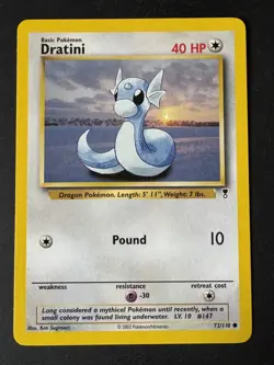 Dratini Pokemon Common Card Legendary Collection 72/110 - 2002 - Image 1