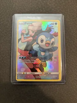 Pokemon Piplup Basic secret Holo Card 239/236 Water Type 60HP 80 Attack - Image 1