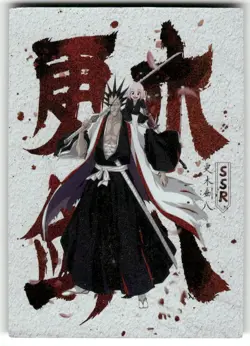KENPACHI ZARAKI SSR SSR-014 Bleach Holographic Anime Collectible Card - Image 1