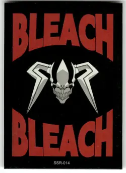 KENPACHI ZARAKI SSR SSR-014 Bleach Holographic Anime Collectible Card - Image 2