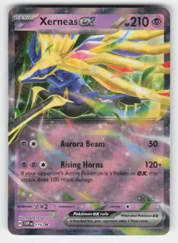 Xerneas ex 179 SVP SV: Scarlet & Violet Promo Cards Holo NM - Image 1