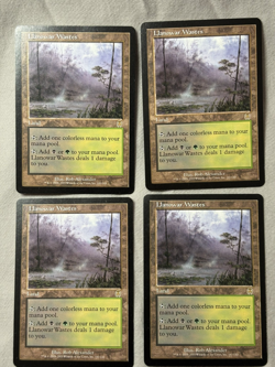 Mtg X4 Llanowar Wastes Apocalypse Regular #141/143 - Image 1
