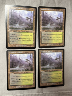 Mtg X4 Llanowar Wastes Apocalypse Regular #141/143 - Image 2