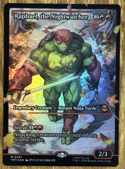 Teenage Mutant Ninja Turtles, Raphael, the Nightwatcher - Japan Showcase Foil - Image 1