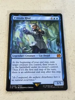 mtg Y'shtola Rhul, mythic rare, Final Fantasy XIV, unplayed - Image 1
