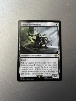 MTG Orcish Bowmasters Creature-Orc Archer - Image 1