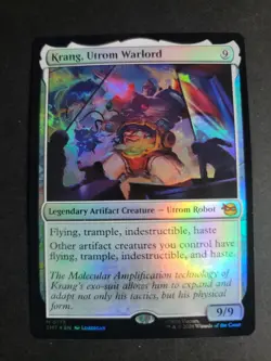 Krang, Utrom Warlord (Foil) Mythic MTG Ninja Turtles - Image 1