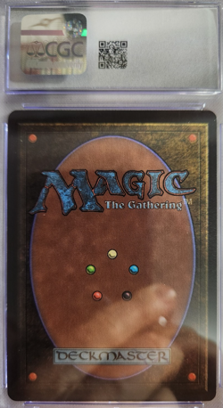 MTG - 1993 - Beta - Black Knight - CGC Grade 5.5 - Image 2