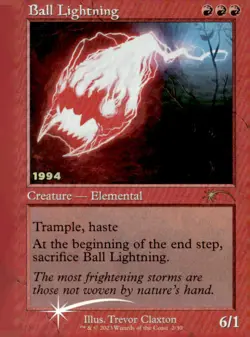 30th Anniversary Promos #2 Ball Lightning - Image 1