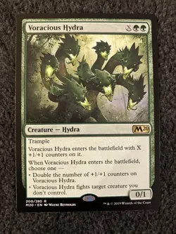 Magic The Gathering MTG - Voracious Hydra - Core Set 2020 - Image 1