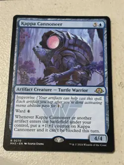 mtg Kappa Cannoneer, Modern Horizons 3, unplayed - Image 1