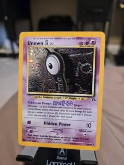 Unknown A 14/75 Pokemon Neo Discovery Holo Rare Card - LP. Scratch On Front - Image 2