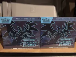 Pokemon Mega Evolution Phantasmal Flames Elite Trainer Box 2x Charizard Gengar - Image 1
