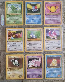 1999-2009 Vintage Pokemon Card Lot (300+) 1st Edition, Promo & Base - Image 2