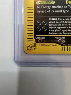 Pokemon TCG Tyranitar Expedition Base Set 029/165 Holo Rare - Image 4