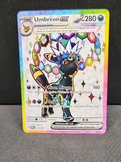 Pokemon TCG Umbreon EX SVP 176 Black Star Promo Full Art Near Mint - Image 1
