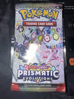 Very Heavy! 22.32g Pokemon PRISMATIC EVOLUTIONS 🔥 Booster Pack New Sealed - Image 3