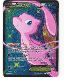 Mew EX Full Art Pokemon TCG Legendary Treasures RC24/RC25 LP - Image 1