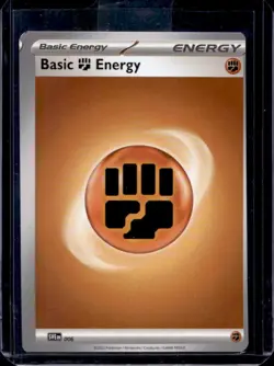 2023 Pokemon SV 151 Basic Fighting Energy SVE Energies #006 - Image 1