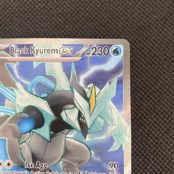 Pokemon TCG Black Kyurem EX 218/191 Full Art Ultra Rare Holo Surging Sparks - Image 3