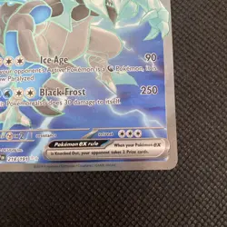 Pokemon TCG Black Kyurem EX 218/191 Full Art Ultra Rare Holo Surging Sparks - Image 4